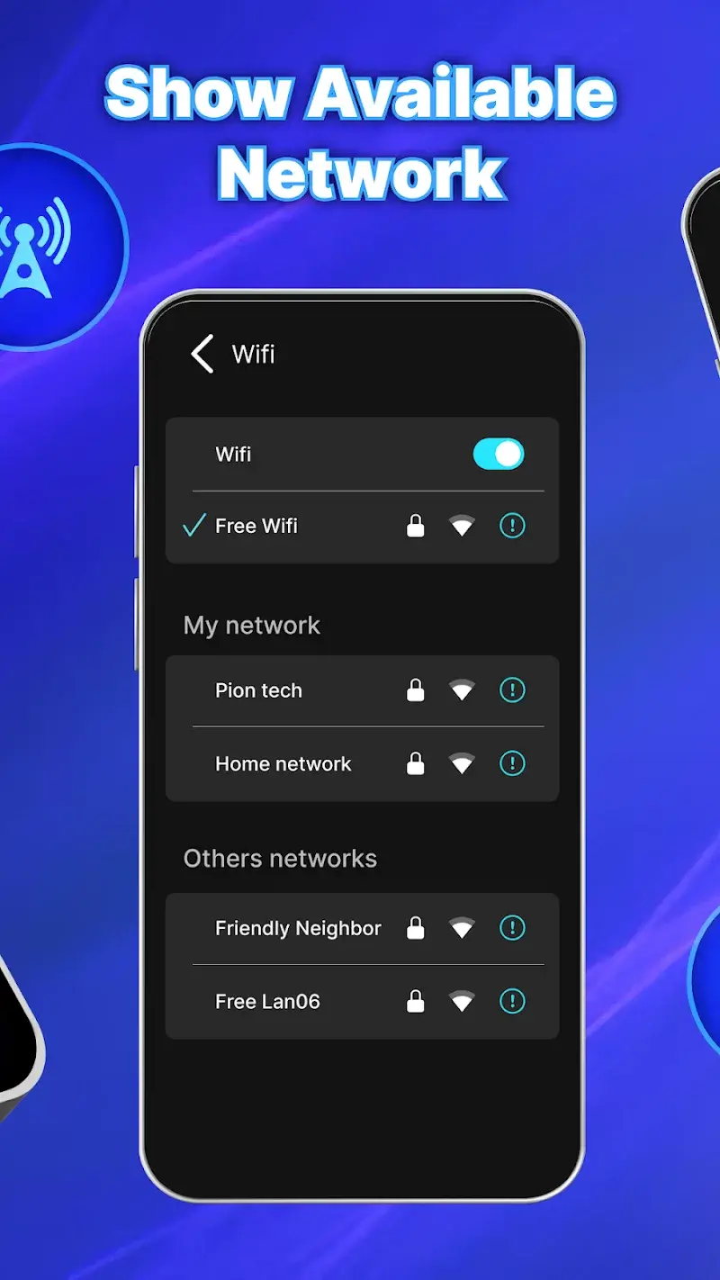 Wifi Password: Wifi Hotspot capture d'écran 4