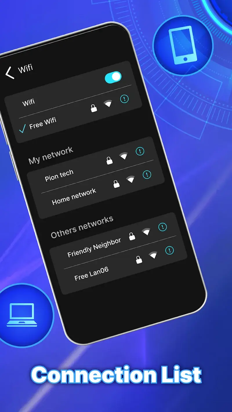 Wifi Password: Wifi Hotspot capture d'écran 5