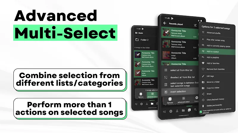Captura de tela 5 do Musicolet Music Player