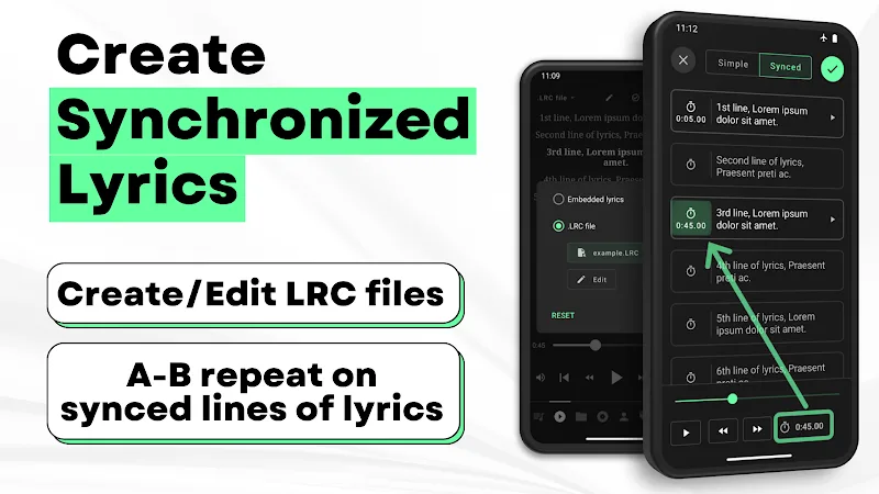 Captura de tela 4 do Musicolet Music Player