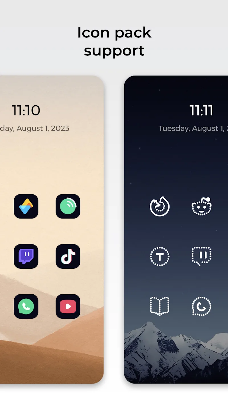 Lime Launcher app screenshot 2
