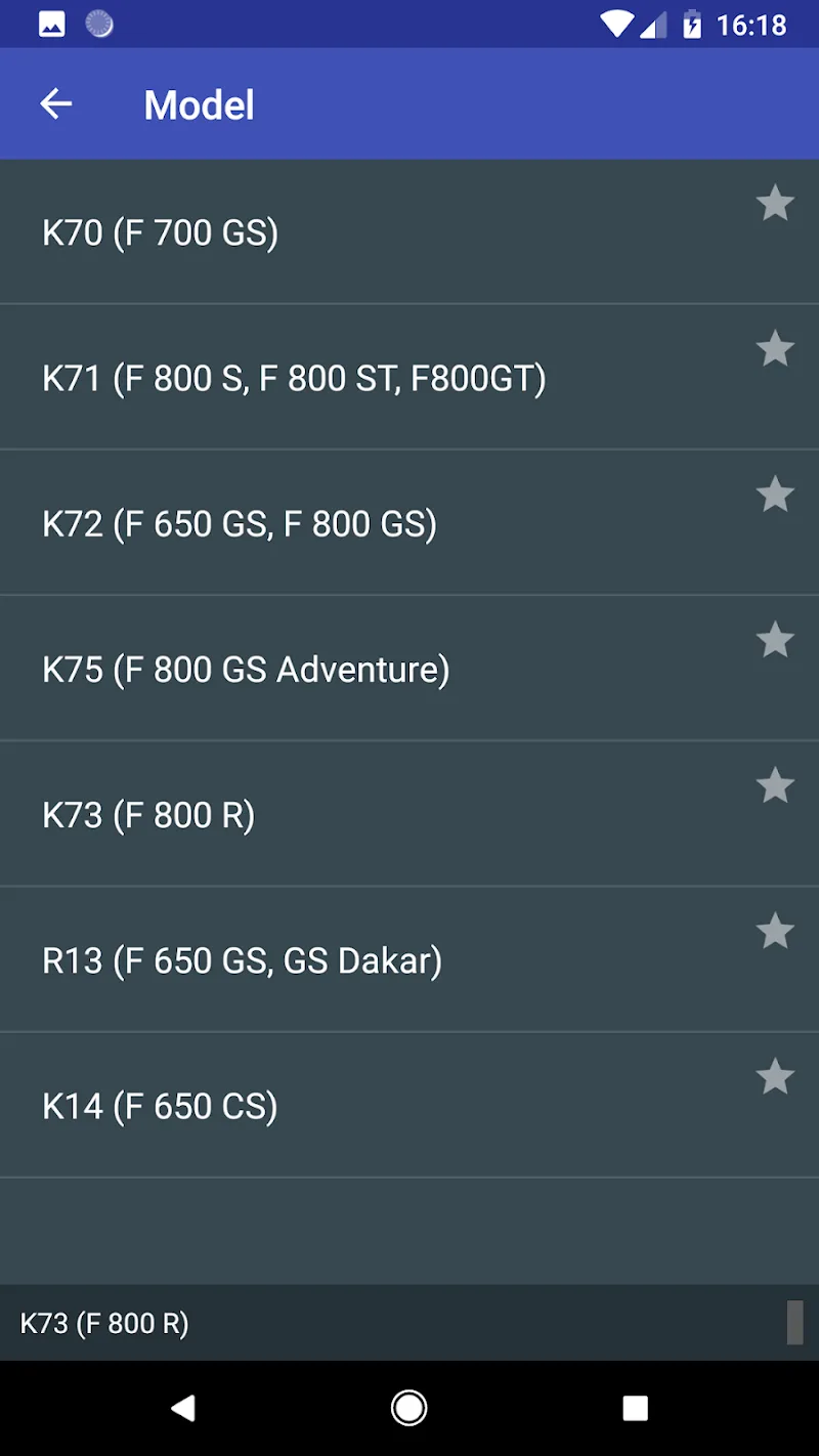 MotoScan screenshot 2
