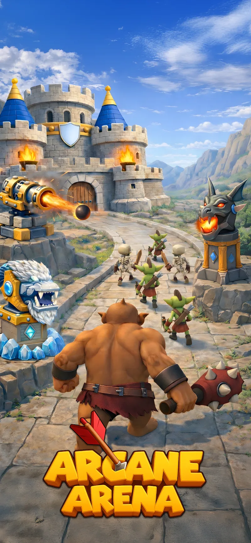 Preview gameplay Arcane Arena 1