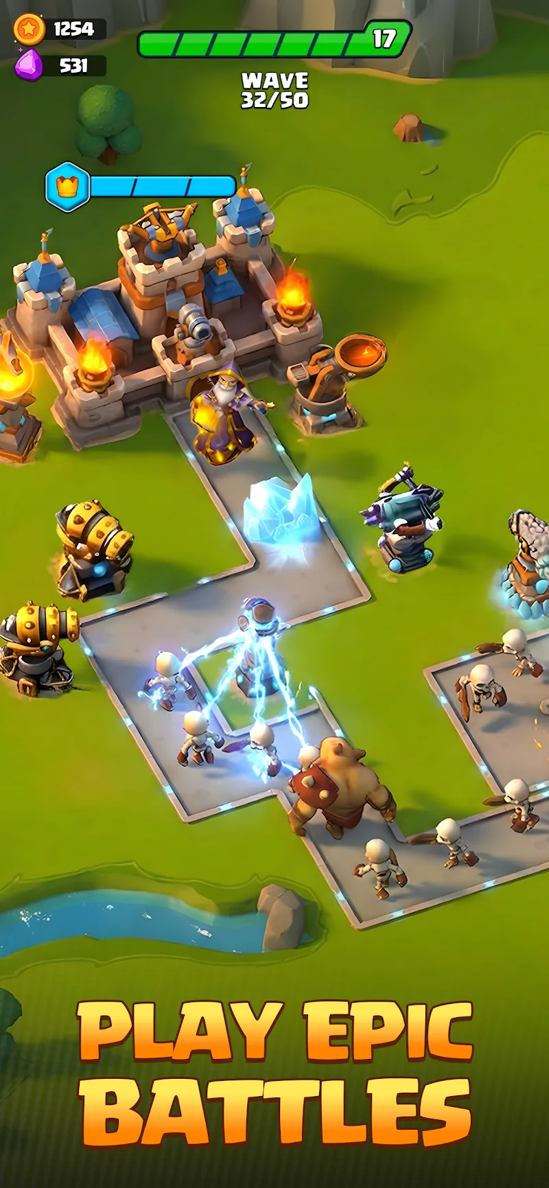Preview gameplay Arcane Arena 2