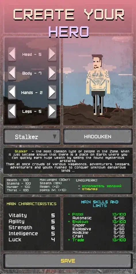 Capture d'écran du gameplay de Pocket ZONE 2