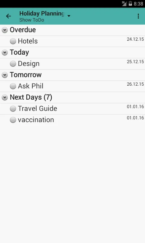 Outliner app preview 3