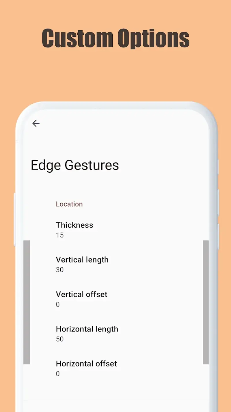 Capture d'écran Edge Gestures 6
