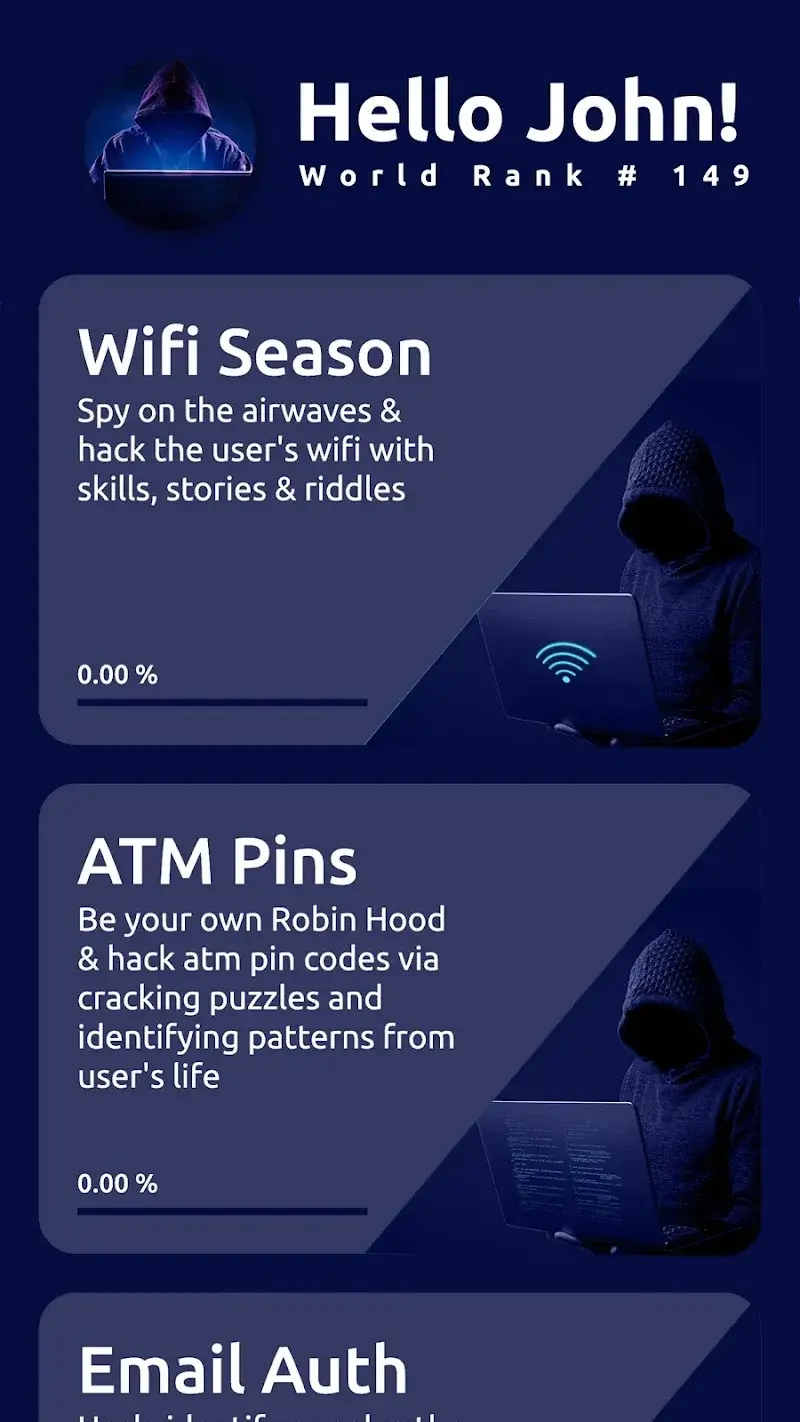 Cyber Hacker Bot captura de pantalla 2