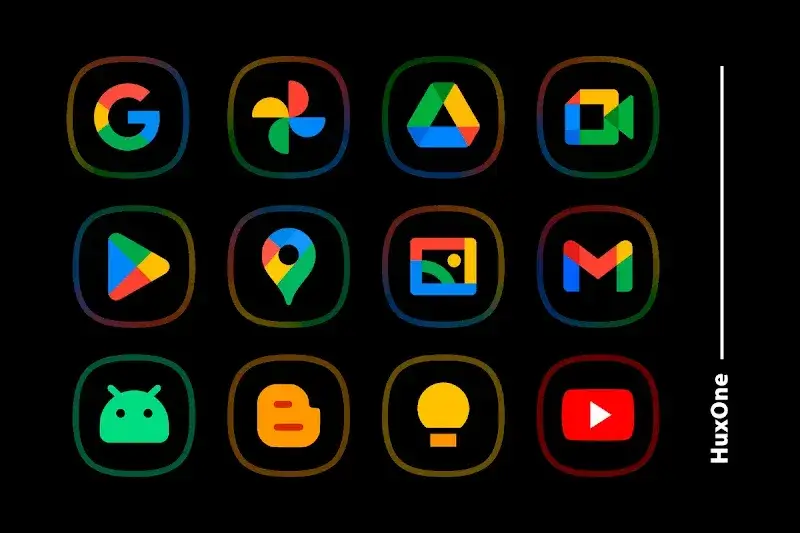 HuxOne Dark - Icon Pack screenshot 2