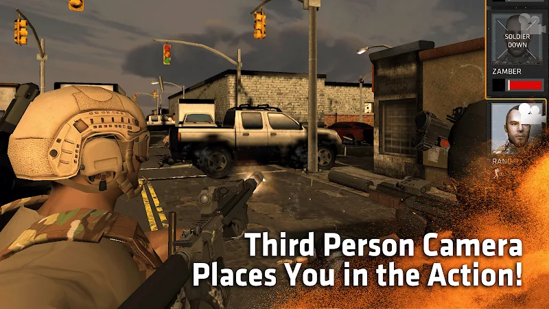 Tangkapan layar gameplay Breach & Clear 6
