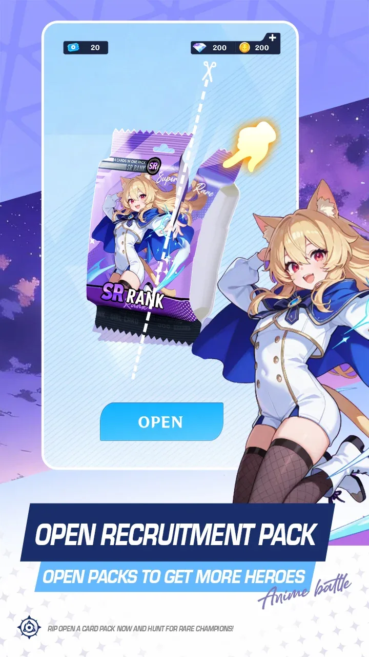 Anime Card Collector captura de pantalla 2