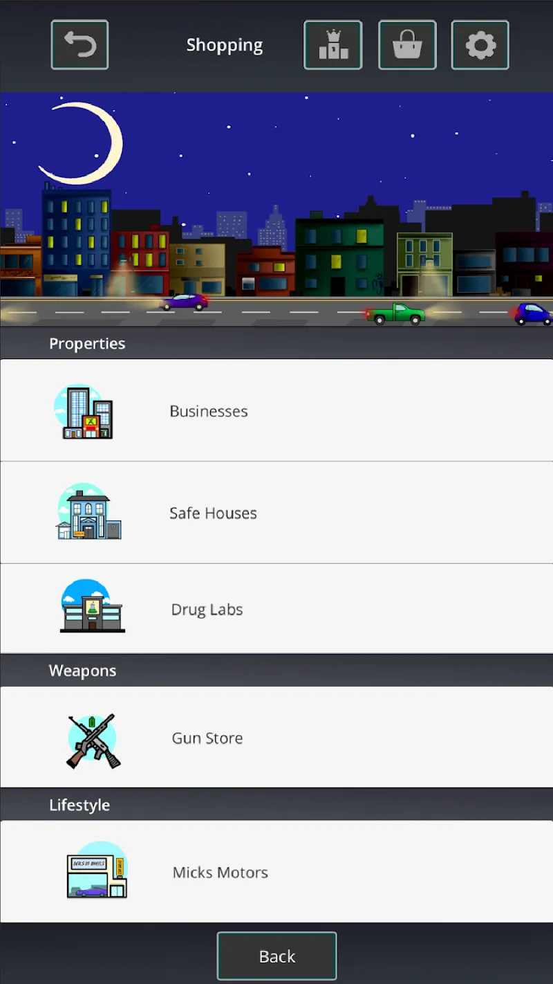 Capture d'écran de gameplay d'Urban Drug Empire 5