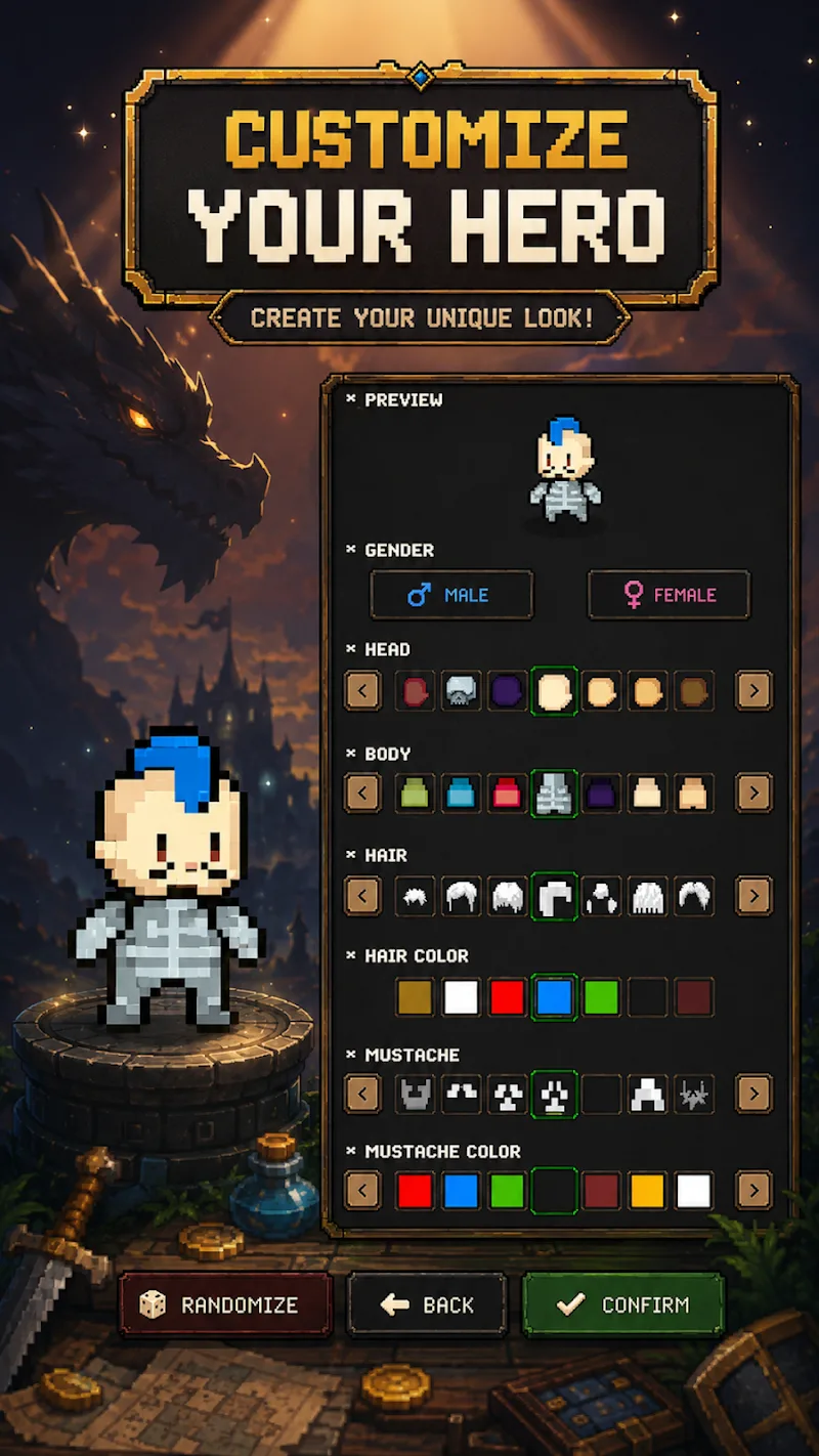 Throw Hero RPG screenshot 1