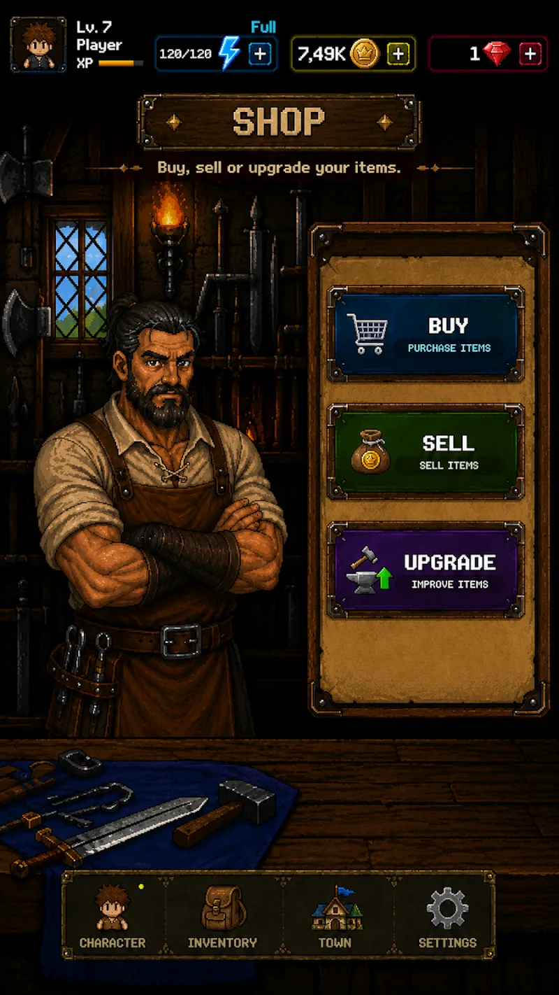 Throw Hero RPG screenshot 3