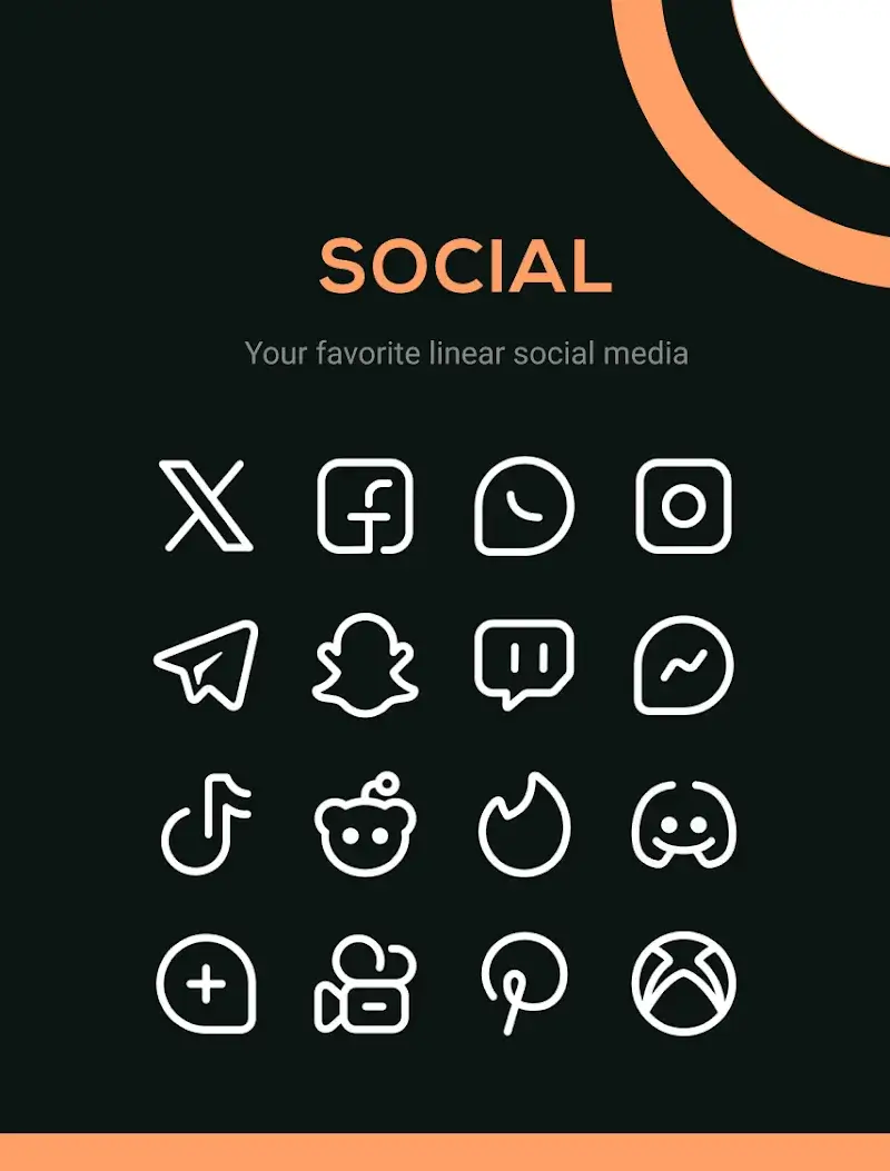 Linebit Light Icon Pack - Screenshot 4