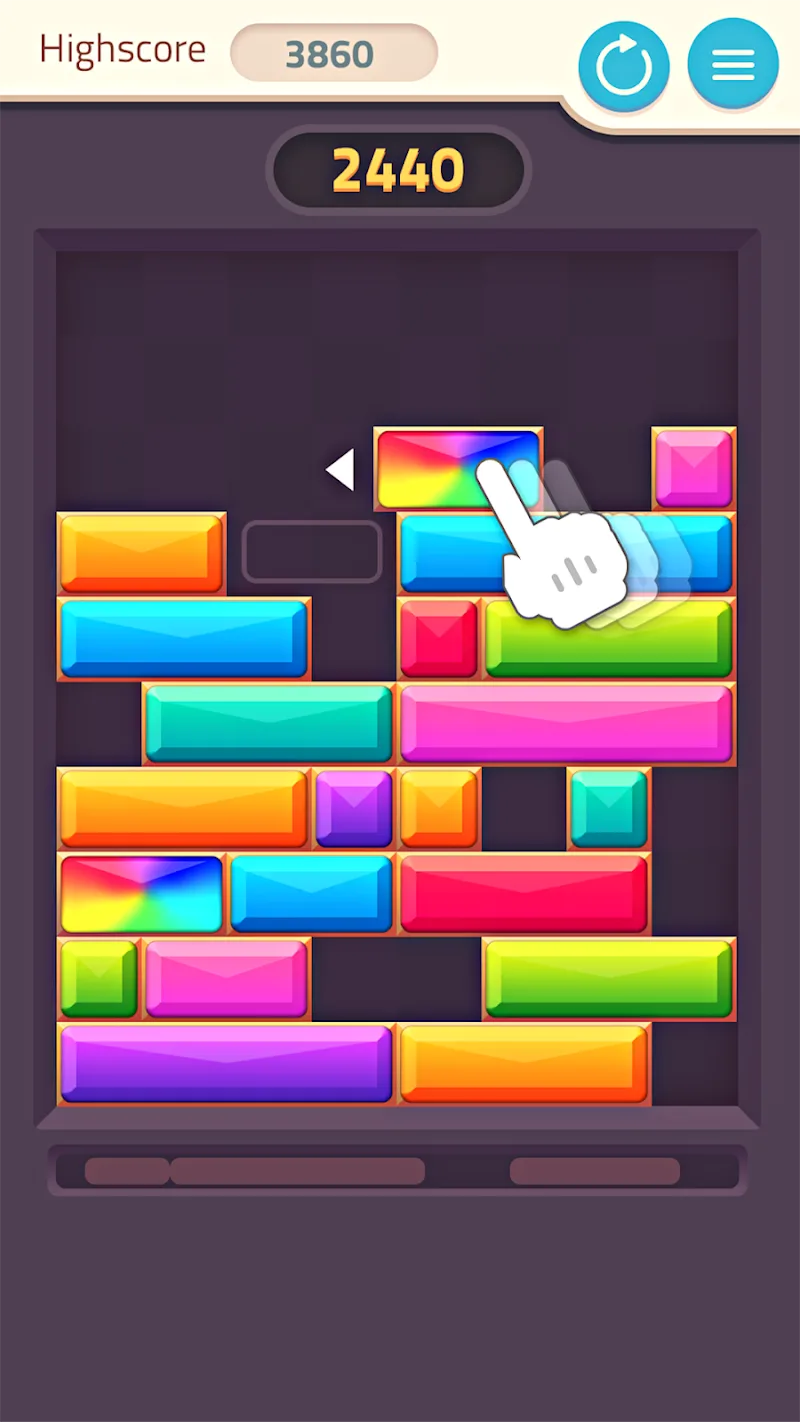 Captura de pantalla del juego Block Puzzle Games 4