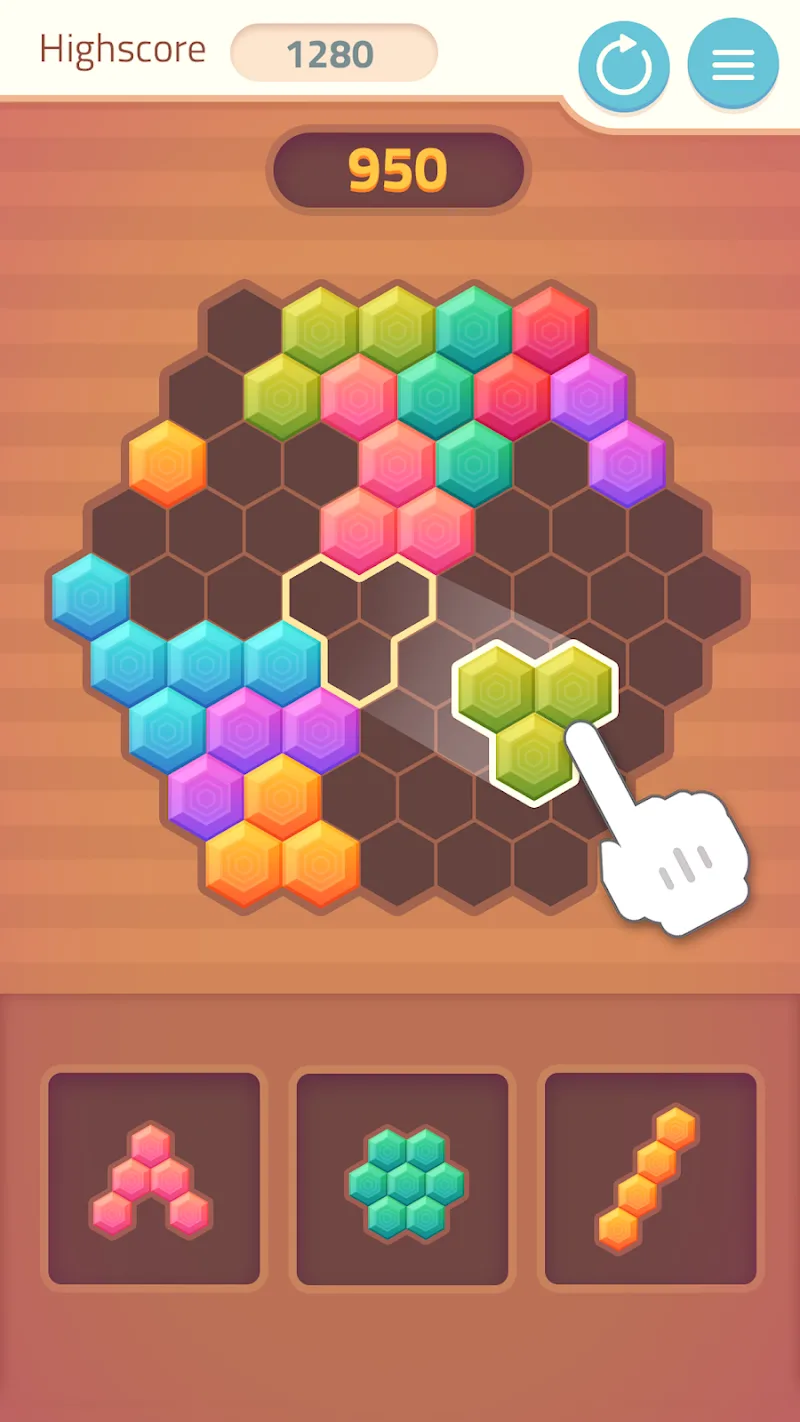 Captura de pantalla del juego Block Puzzle Games 3