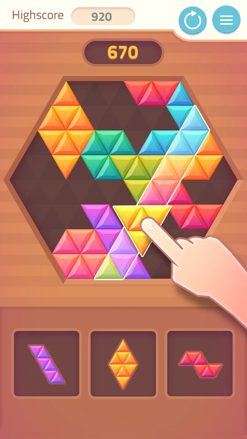 Captura de pantalla del juego Block Puzzle Games 6