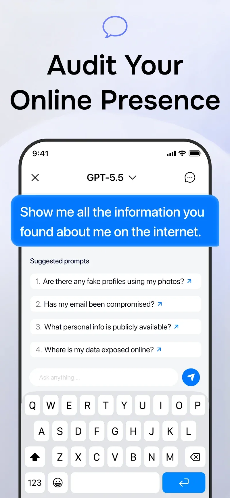 Tangkapan layar aplikasi OneSearch 4