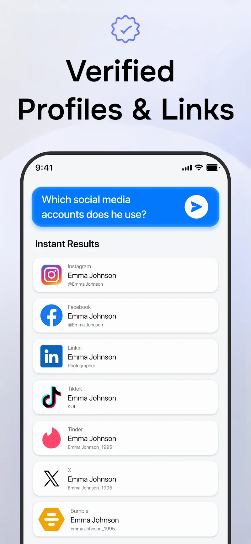 Tangkapan layar aplikasi OneSearch 6