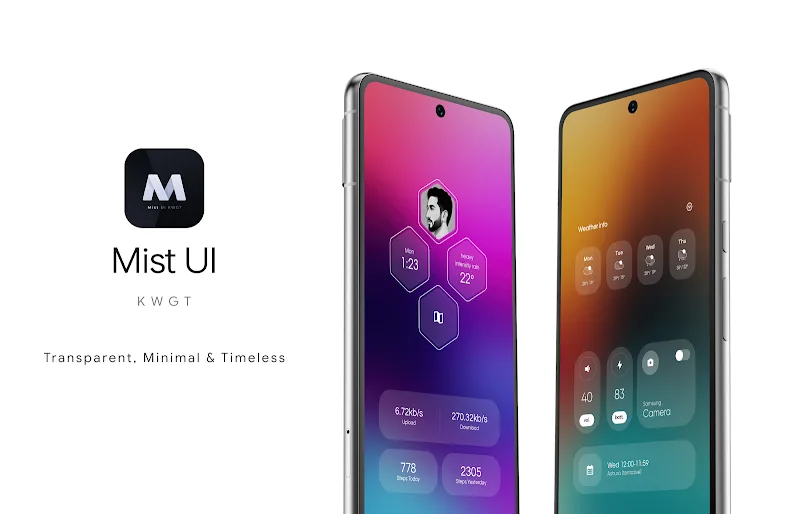 Capture d'écran Mist UI KWGT 6