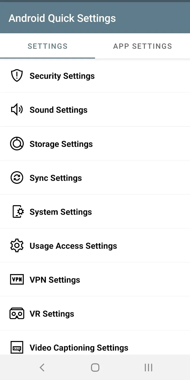 Tangkapan Layar Pengaturan Cepat Android 6