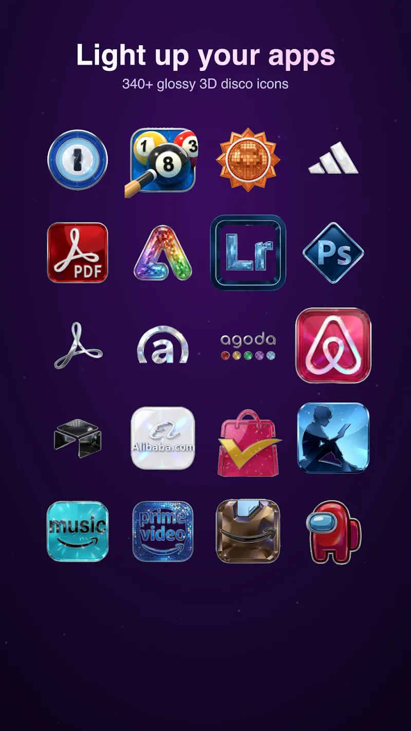 Disco Icon Pack - Screenshot 1