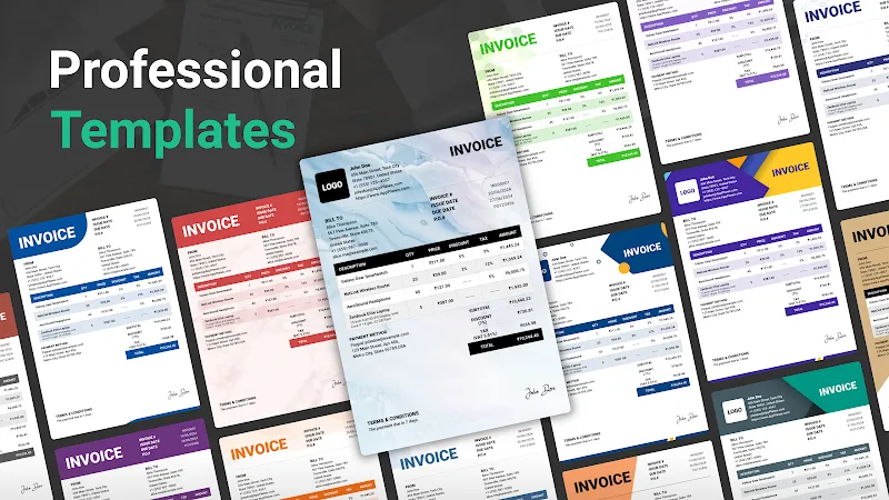 Pratinjau aplikasi Invoice Maker 2