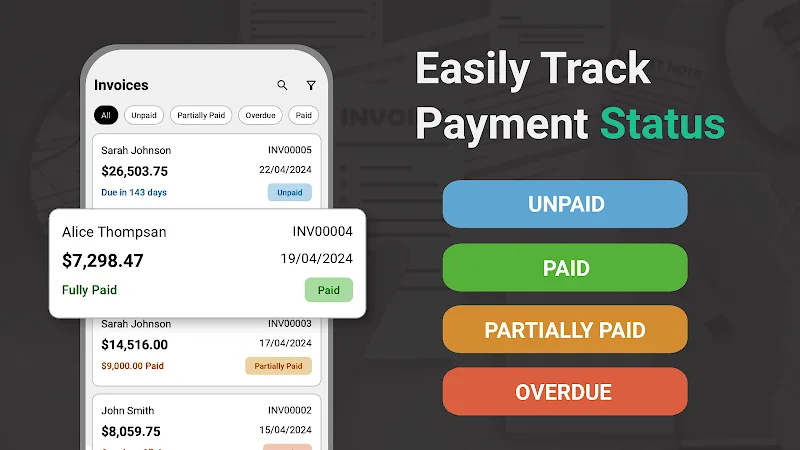 Pratinjau aplikasi Invoice Maker 5