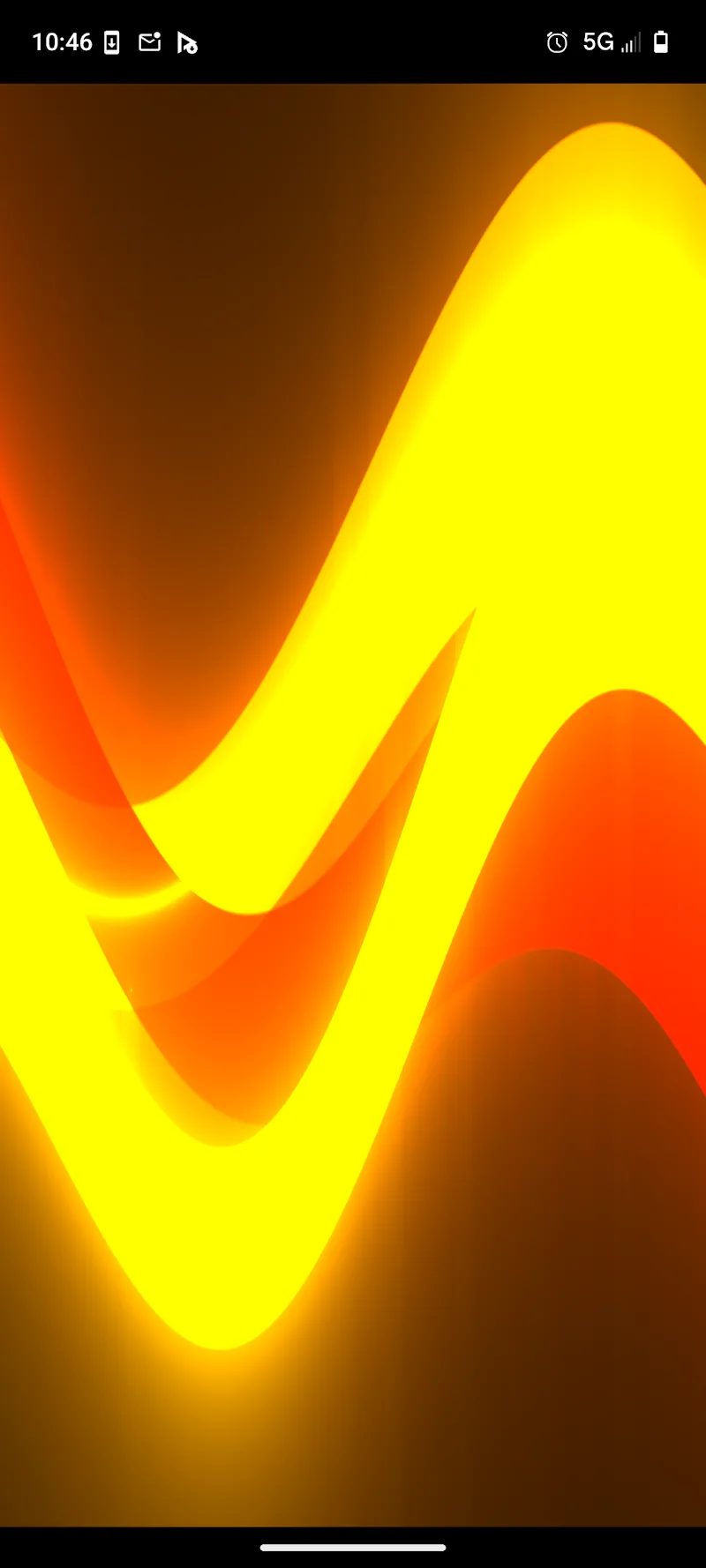 uNeon Waves Live Wallpaper: Captura de pantalla 4