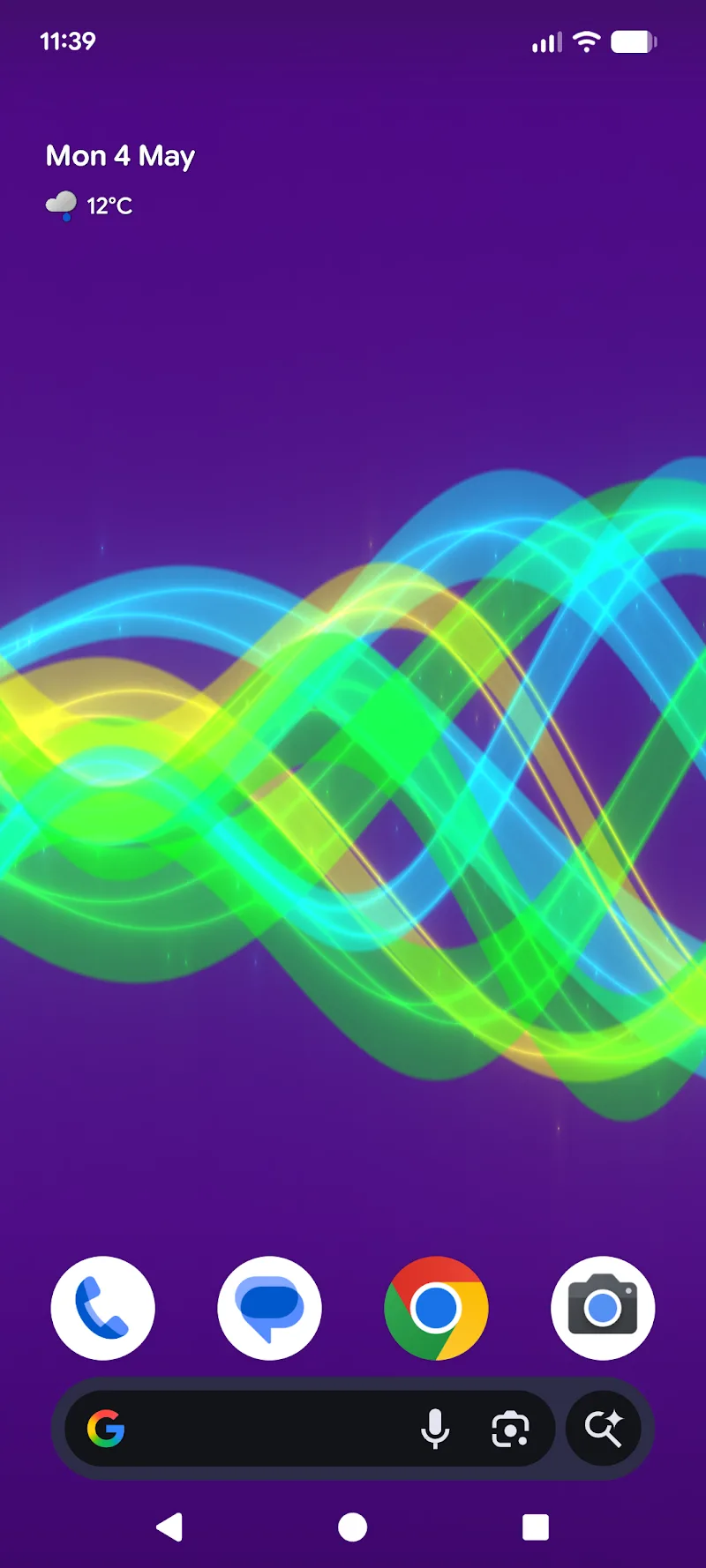 uNeon Waves Live Wallpaper: Captura de pantalla 5