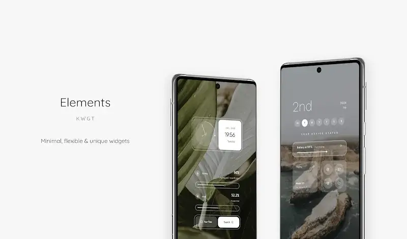Ảnh chụp màn hình 1 của Elements KWGT