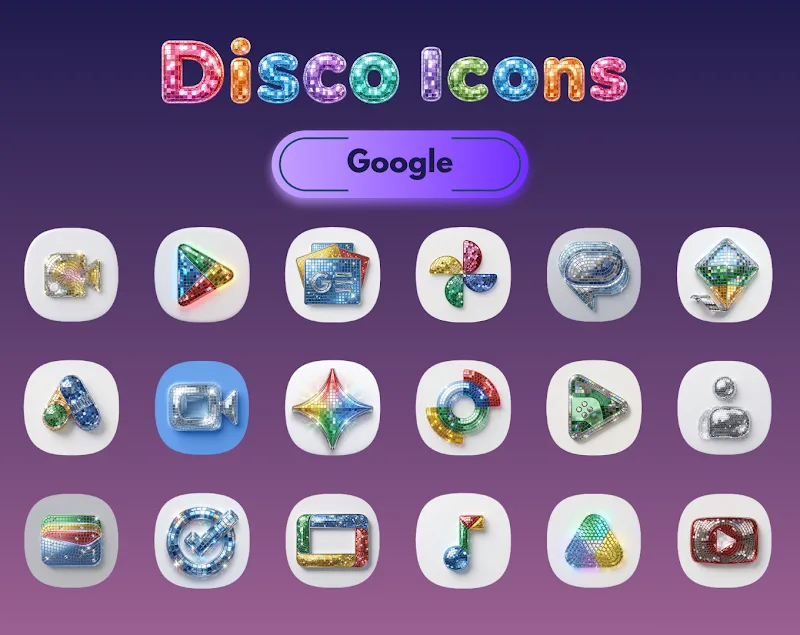 Tangkapan layar Disco Icon Pack 2
