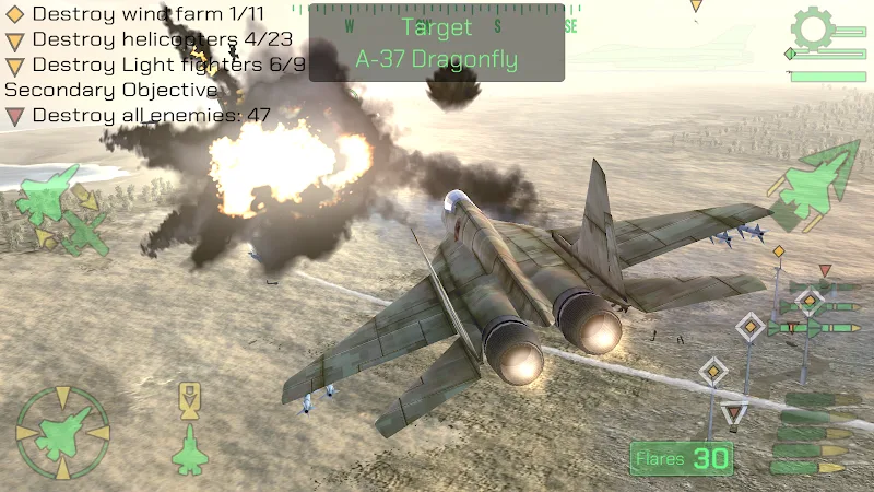 Warplanes: Task Force captura de tela 6