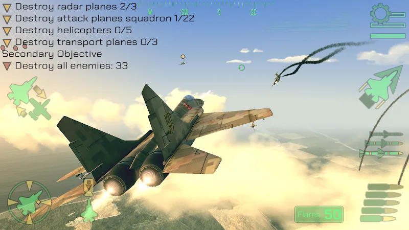 Warplanes: Task Force captura de tela 2