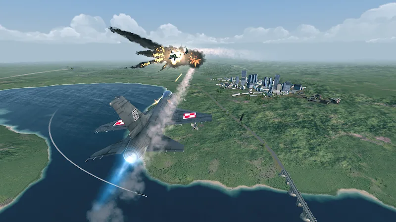 Warplanes: Task Force captura de tela 1