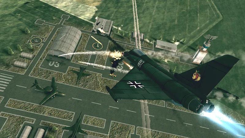 Warplanes: Task Force captura de tela 4