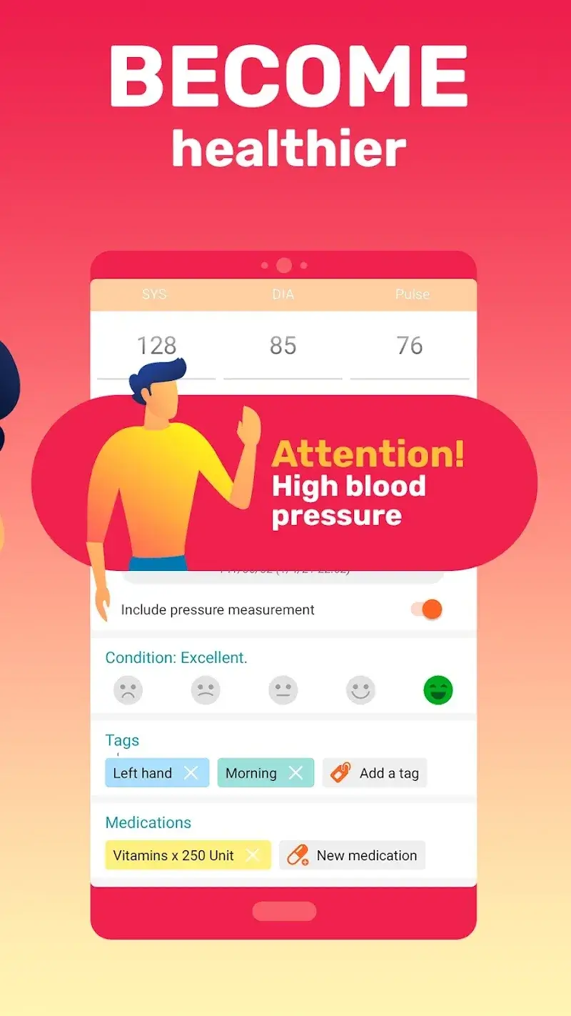 Screenshot Blood Pressure Tracker 4