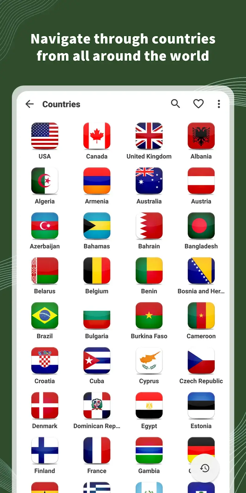 Prévia 2 do app VRadio