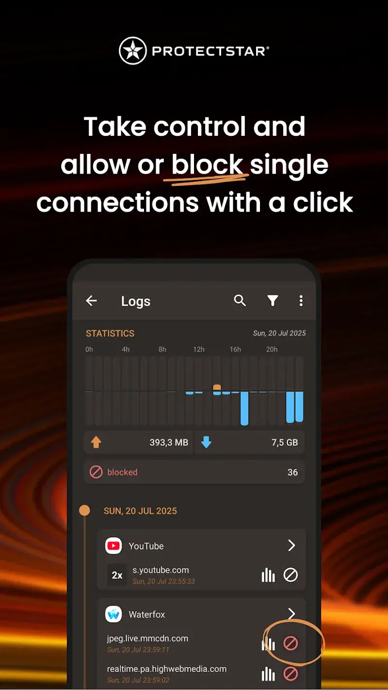 Firewall Security AI - No Root captura de tela 3