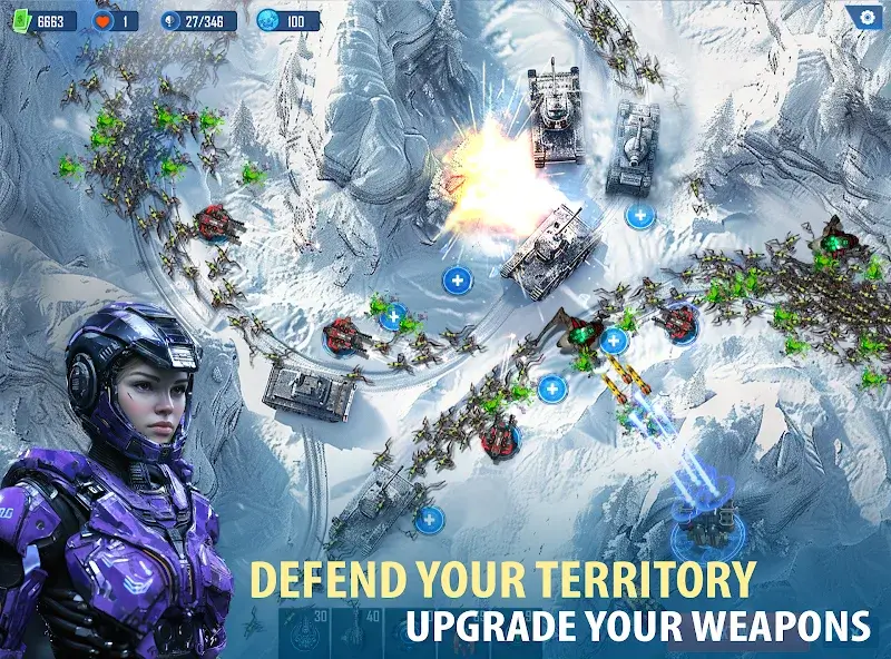 Capture d'écran 2 de Tower Defense Legend 5 Pro