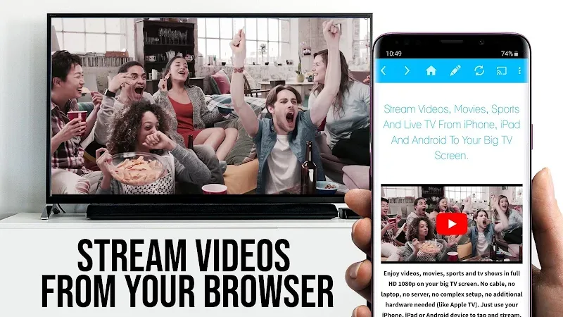 TV Cast for Samsung TV screenshot 2