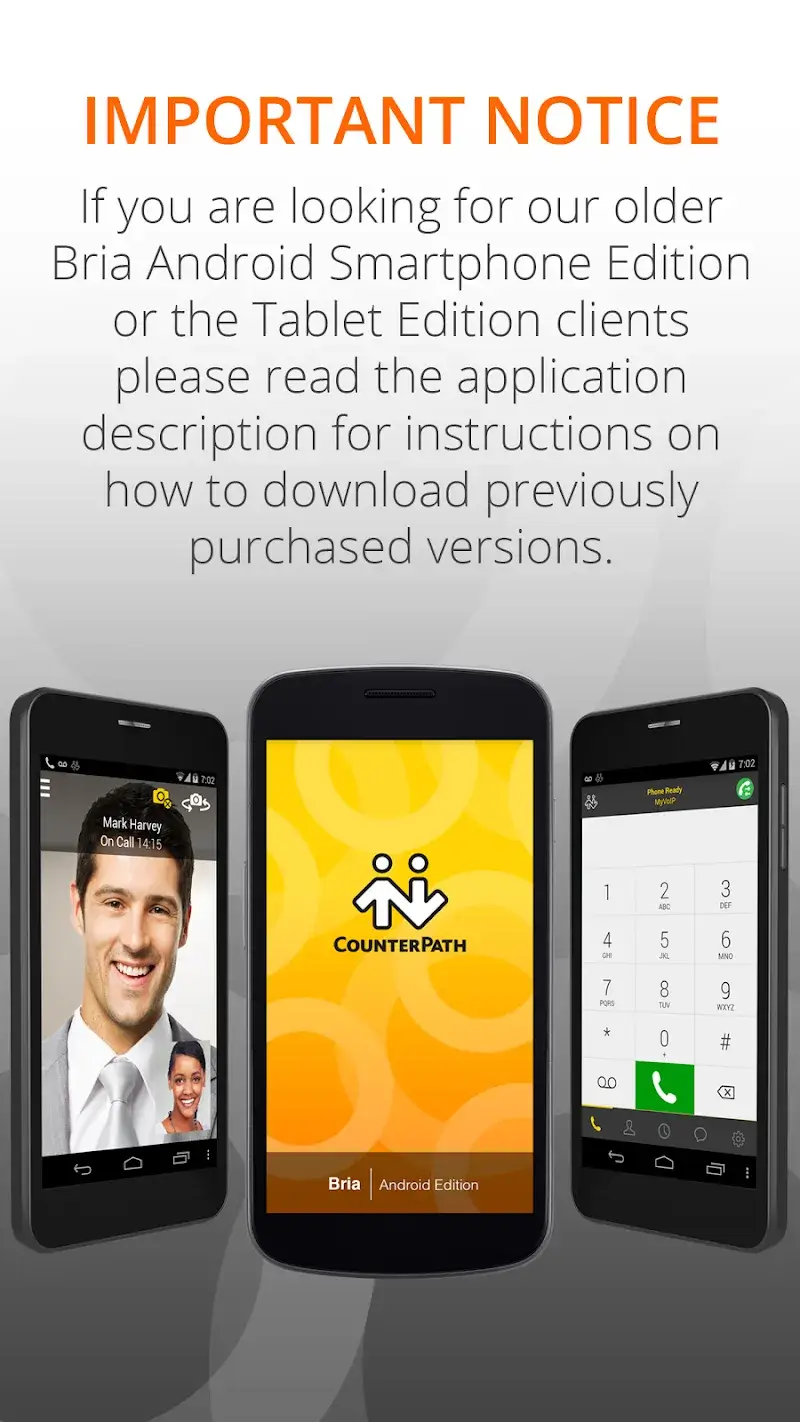 Bria Mobile screenshot 2