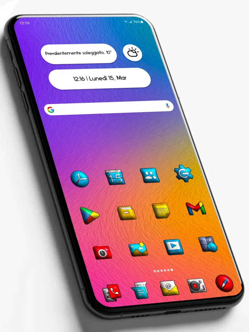 Capture d'écran 1 de Painting 3D - Icon Pack