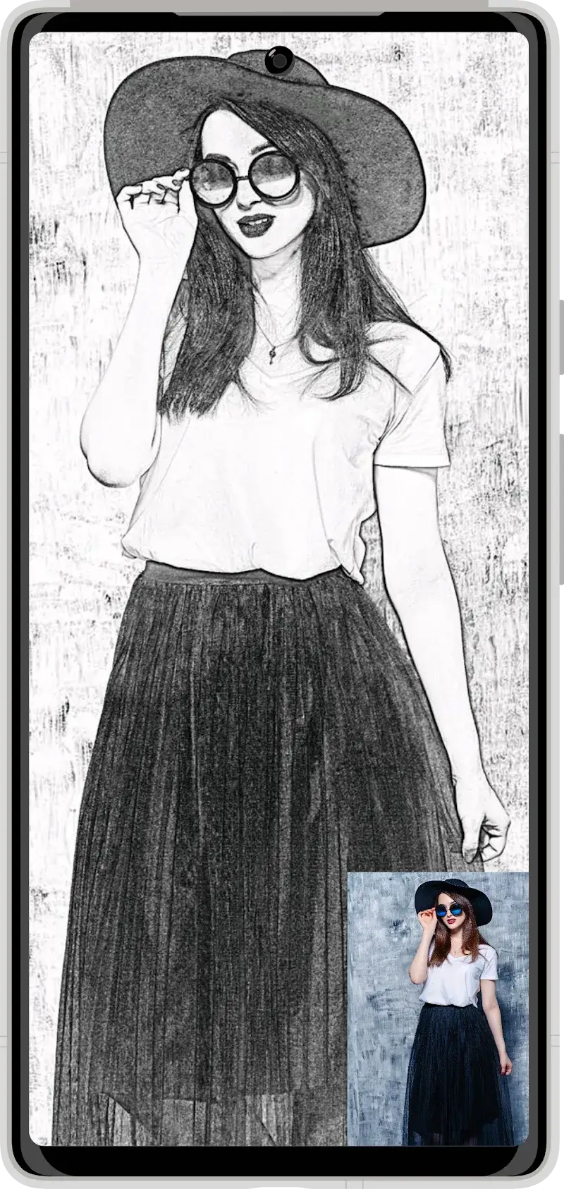 Capture d'écran Pencil Photo Sketch 5