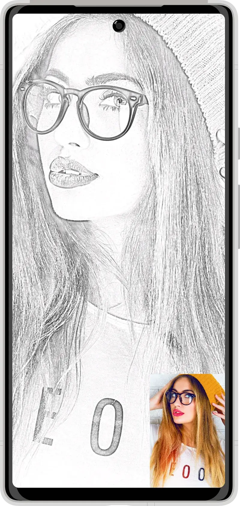 Capture d'écran Pencil Photo Sketch 3