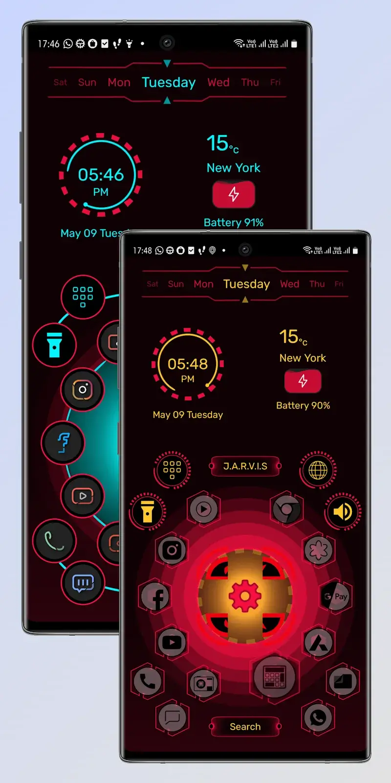 Jarvis Scifi: Epic Launcher screenshot 5