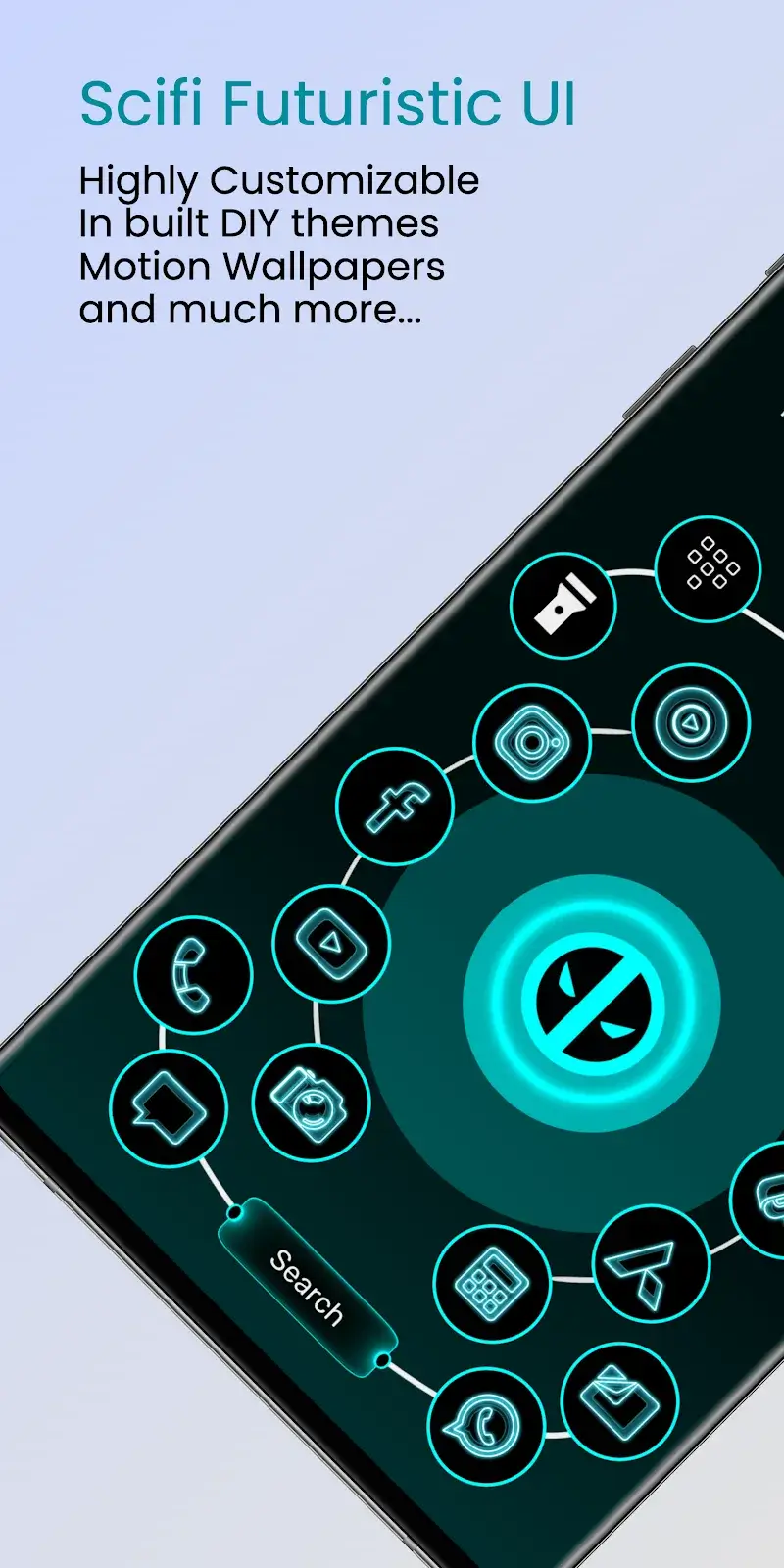 Jarvis Scifi: Epic Launcher screenshot 1