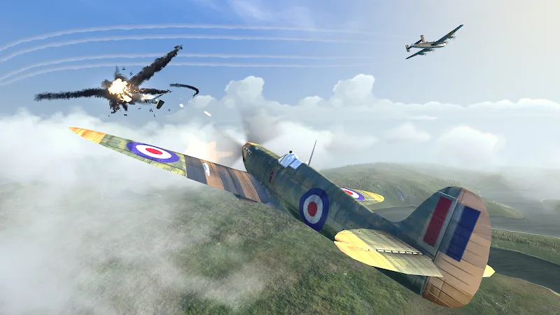 Warplanes: WW2 Dogfight MOD APK screenshot 1