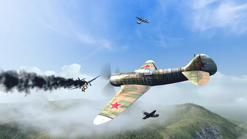 Warplanes: WW2 Dogfight MOD APK screenshot 5